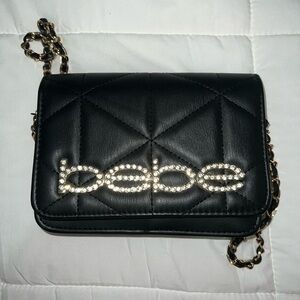 Black Bebe purse super cute never used !!!